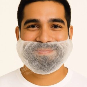 CUBREBARBA BLANCO DESECHABLE